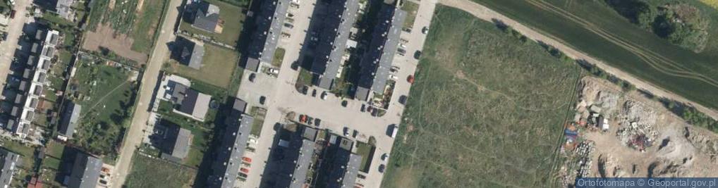 Zdjęcie satelitarne Różana ul.