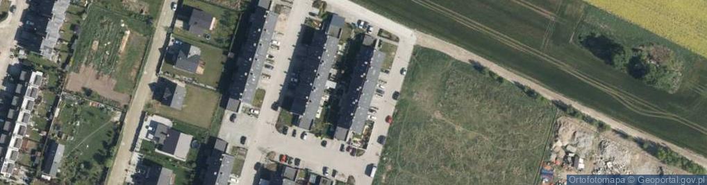 Zdjęcie satelitarne Różana ul.