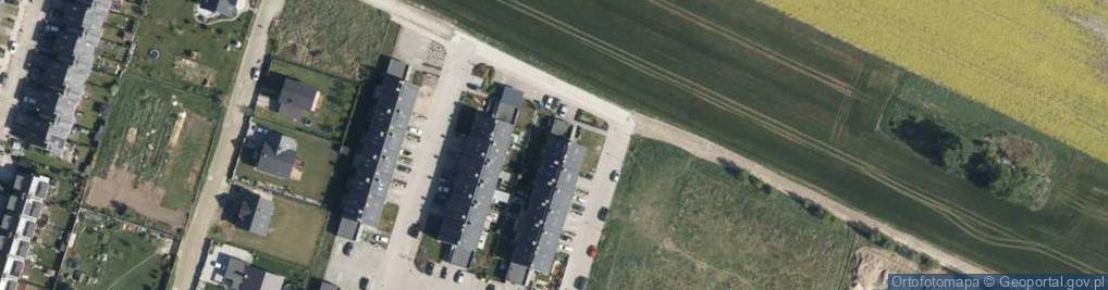 Zdjęcie satelitarne Różana ul.