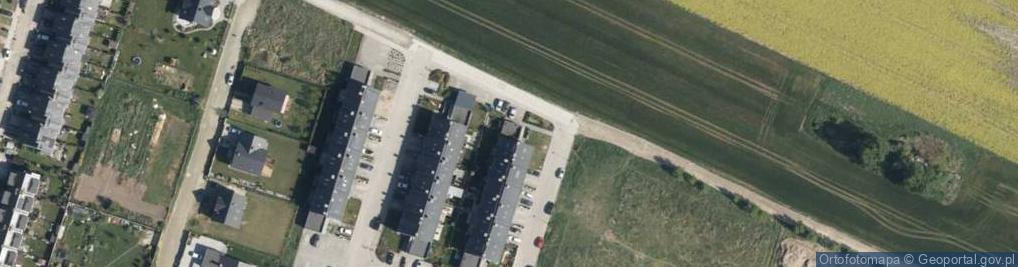 Zdjęcie satelitarne Różana ul.