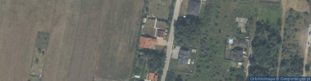 Zdjęcie satelitarne Różana ul.