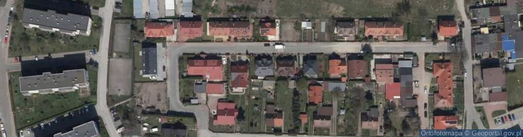 Zdjęcie satelitarne Różana ul.