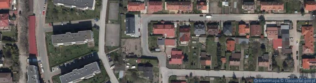 Zdjęcie satelitarne Różana ul.