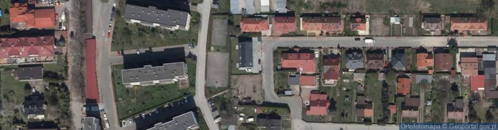 Zdjęcie satelitarne Różana ul.