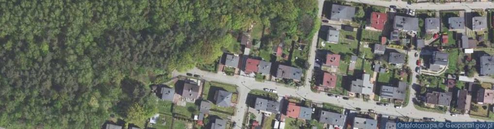 Zdjęcie satelitarne Różana ul.