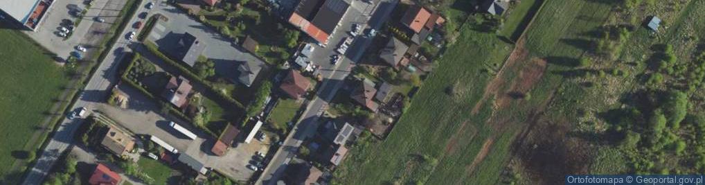 Zdjęcie satelitarne Rolnicza ul.