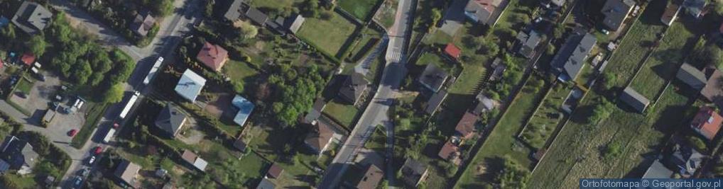 Zdjęcie satelitarne Rolnicza ul.