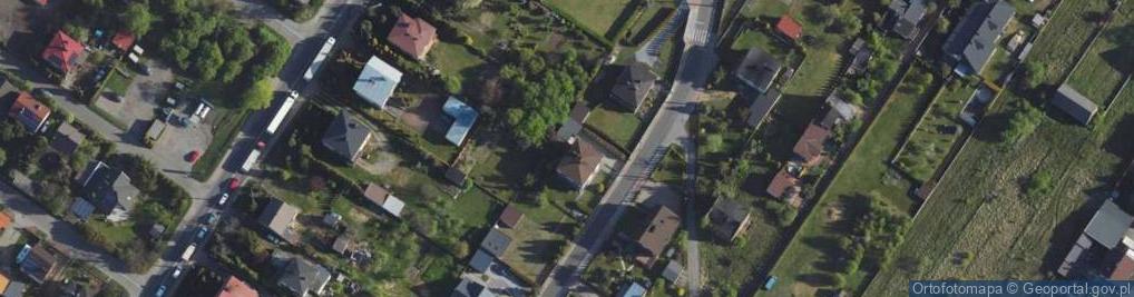 Zdjęcie satelitarne Rolnicza ul.