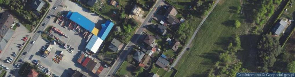 Zdjęcie satelitarne Rolnicza ul.