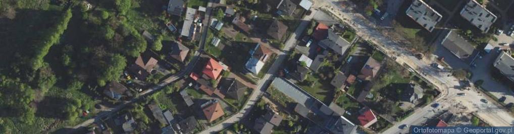 Zdjęcie satelitarne Równoległa ul.