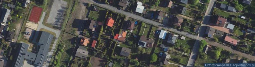 Zdjęcie satelitarne Różana ul.