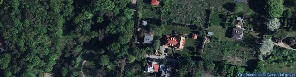 Zdjęcie satelitarne Różana ul.