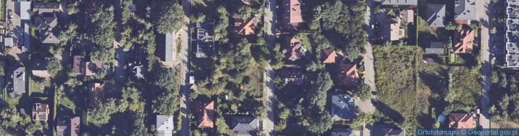 Zdjęcie satelitarne Różana ul.