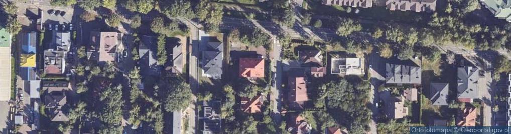 Zdjęcie satelitarne Różana ul.