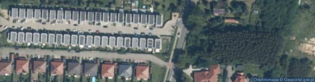 Zdjęcie satelitarne Róż ul.