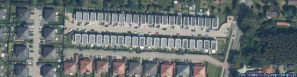 Zdjęcie satelitarne Róż ul.