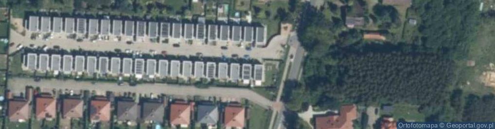 Zdjęcie satelitarne Róż ul.