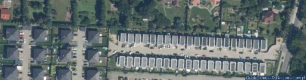 Zdjęcie satelitarne Róż ul.