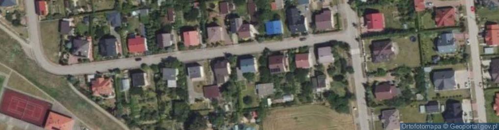 Zdjęcie satelitarne Różana ul.