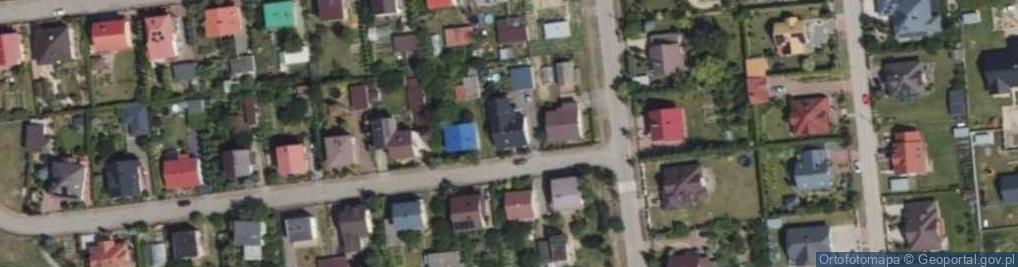 Zdjęcie satelitarne Różana ul.