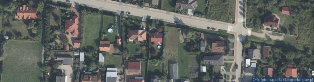 Zdjęcie satelitarne Różana ul.