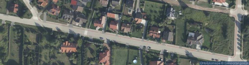 Zdjęcie satelitarne Różana ul.