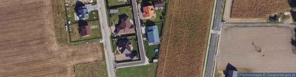 Zdjęcie satelitarne Różana ul.