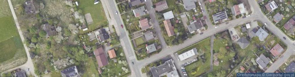 Zdjęcie satelitarne Rodziewiczówny Marii ul.