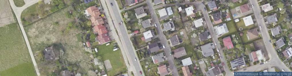 Zdjęcie satelitarne Rodziewiczówny Marii ul.