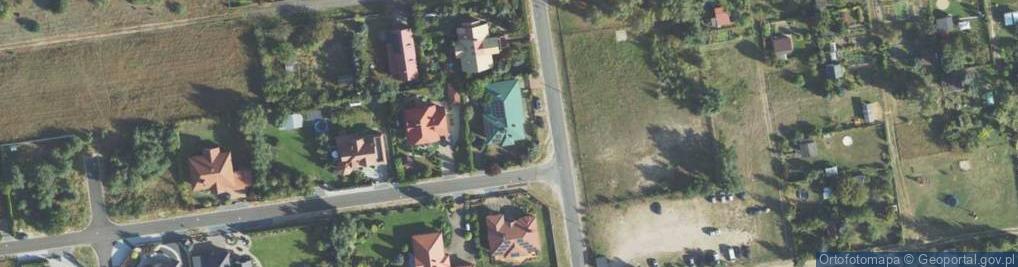 Zdjęcie satelitarne Różana ul.