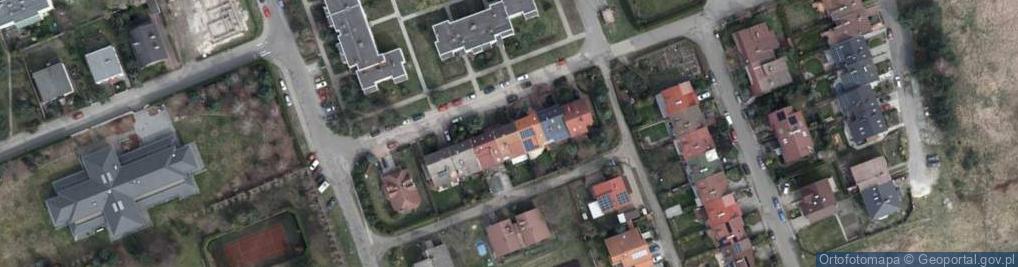 Zdjęcie satelitarne Różowa ul.