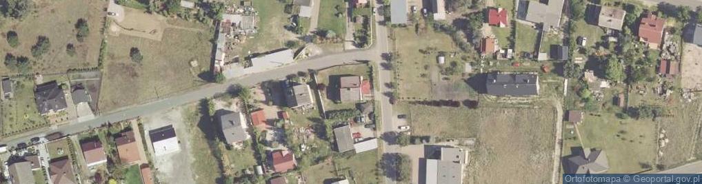 Zdjęcie satelitarne Różana ul.