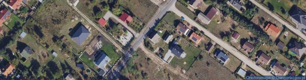 Zdjęcie satelitarne Różana ul.
