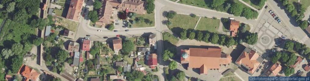 Zdjęcie satelitarne Różana ul.