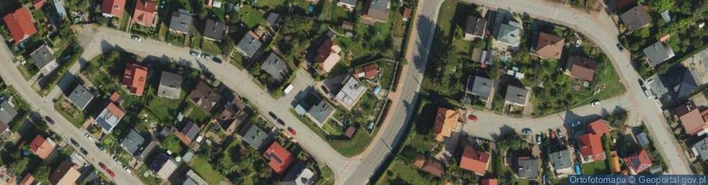 Zdjęcie satelitarne Różana ul.