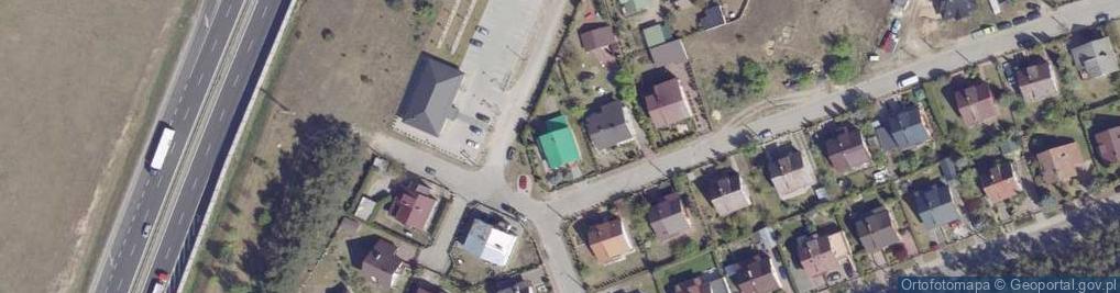Zdjęcie satelitarne Rodziewiczówny Marii ul.