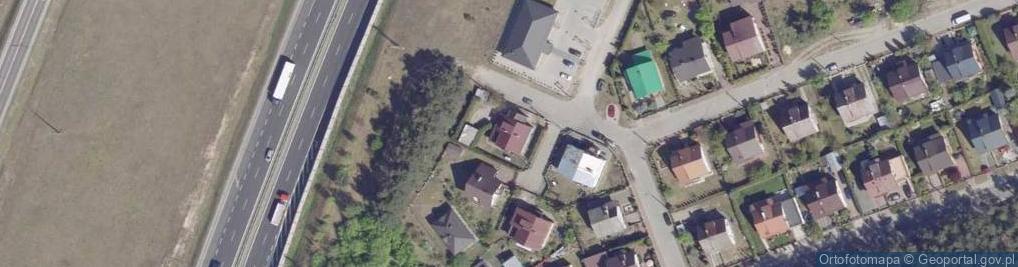 Zdjęcie satelitarne Rodziewiczówny Marii ul.
