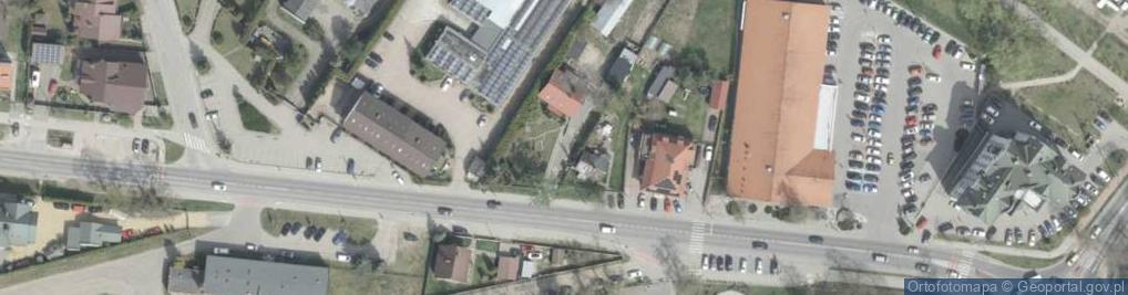 Zdjęcie satelitarne Różańska ul.