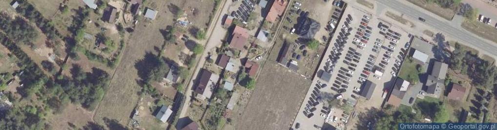 Zdjęcie satelitarne Różańska ul.