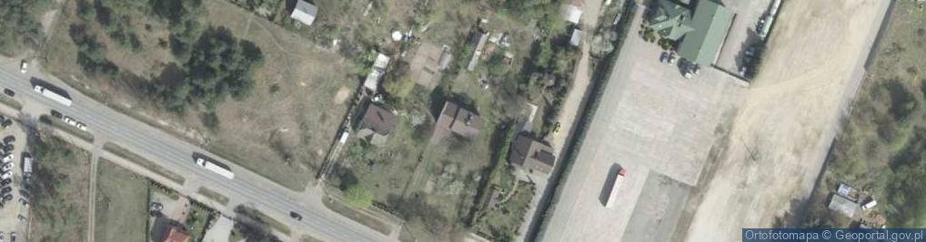 Zdjęcie satelitarne Różańska ul.