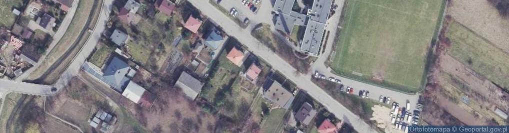 Zdjęcie satelitarne Różana ul.