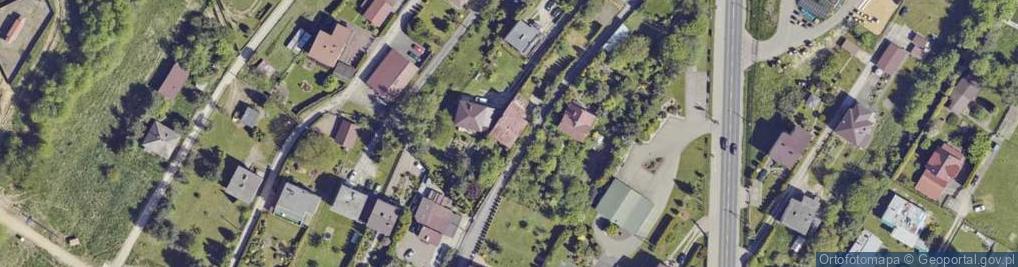 Zdjęcie satelitarne Różana ul.