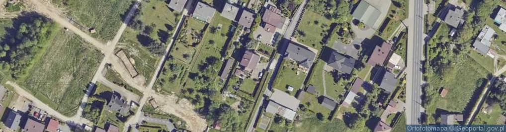 Zdjęcie satelitarne Różana ul.