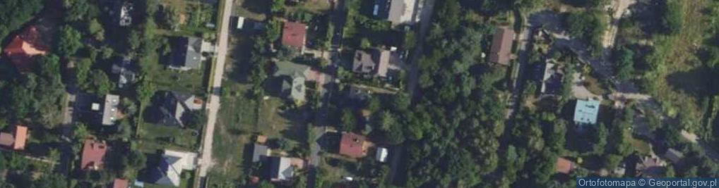 Zdjęcie satelitarne Różana ul.