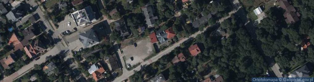 Zdjęcie satelitarne Różana ul.