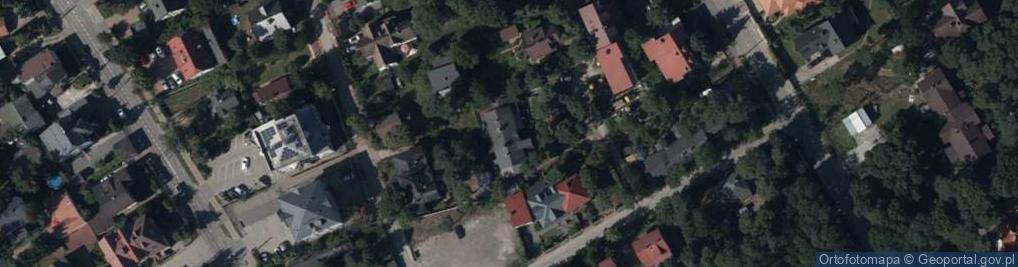 Zdjęcie satelitarne Różana ul.