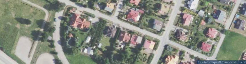Zdjęcie satelitarne Różana ul.
