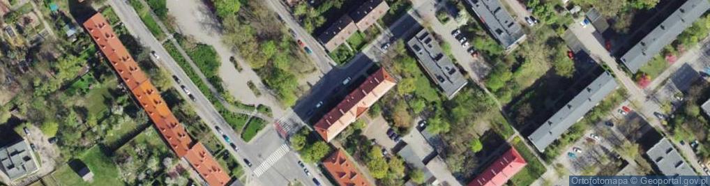 Zdjęcie satelitarne Robotnicza ul.