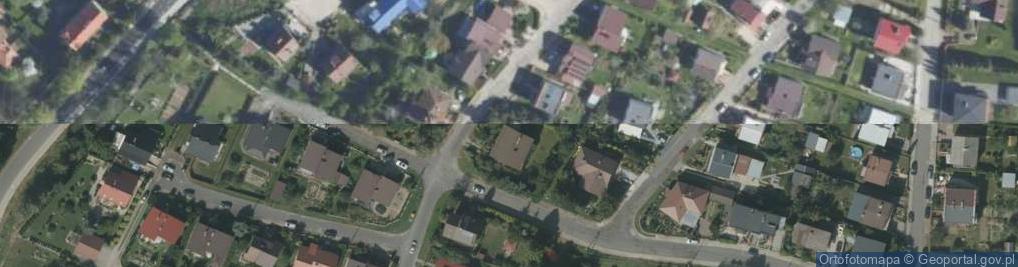 Zdjęcie satelitarne Różana ul.