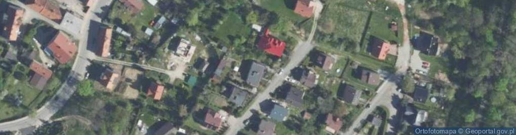 Zdjęcie satelitarne Różana ul.